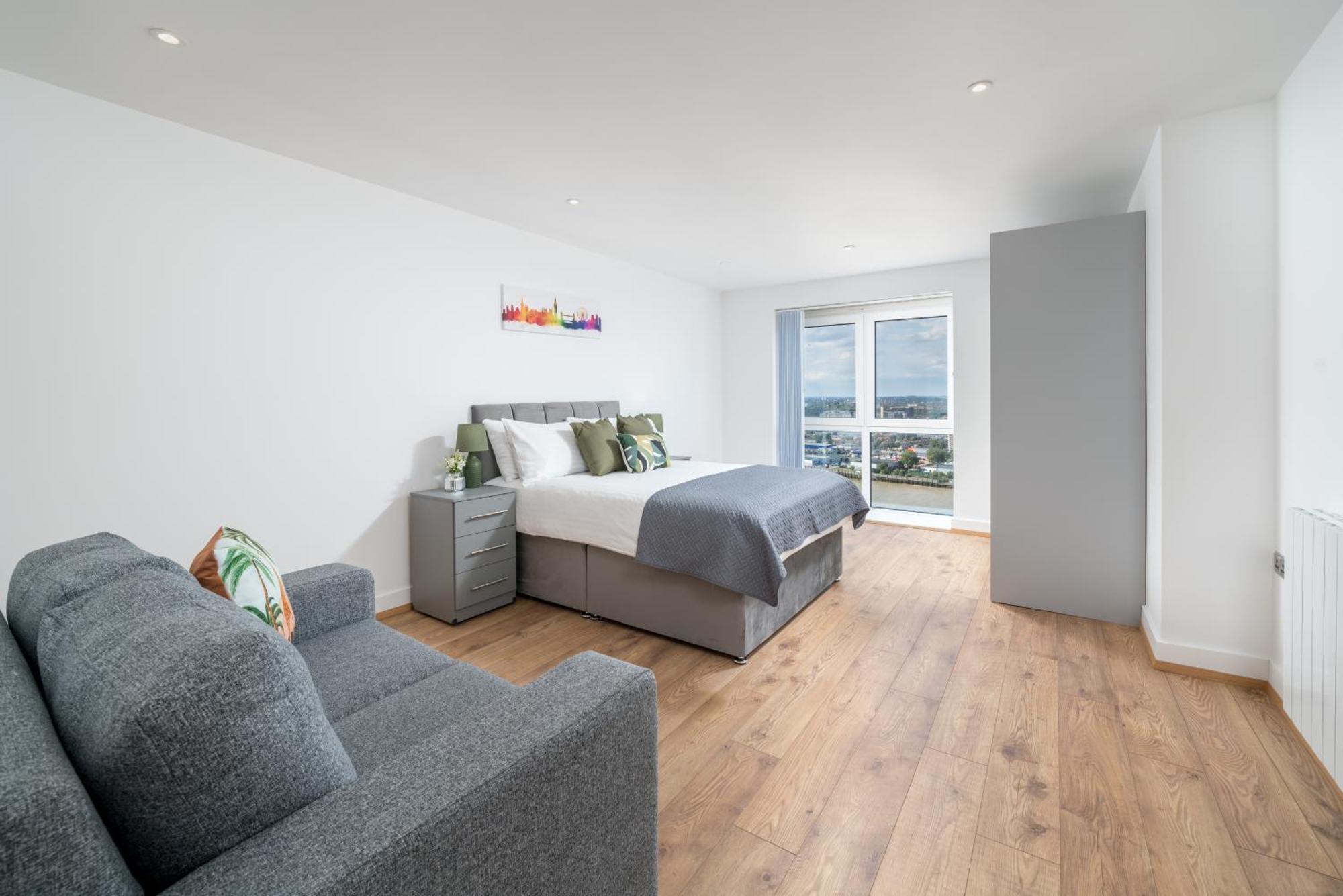 Skyvillion - London River Thames Top Floor Apartments By Woolwich Ferry, Mins To London Excel, O2 Arena , London City Airport With Parking Luaran gambar