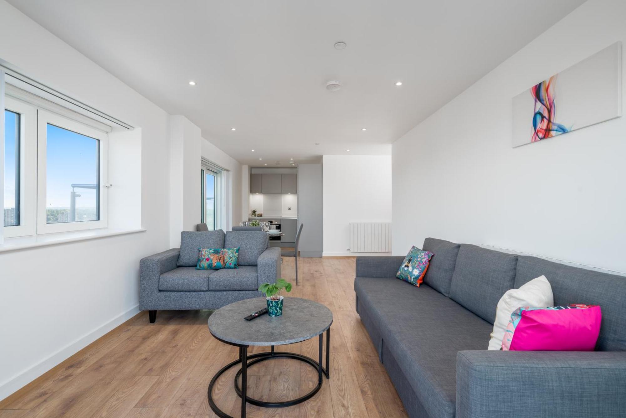 Skyvillion - London River Thames Top Floor Apartments By Woolwich Ferry, Mins To London Excel, O2 Arena , London City Airport With Parking Luaran gambar