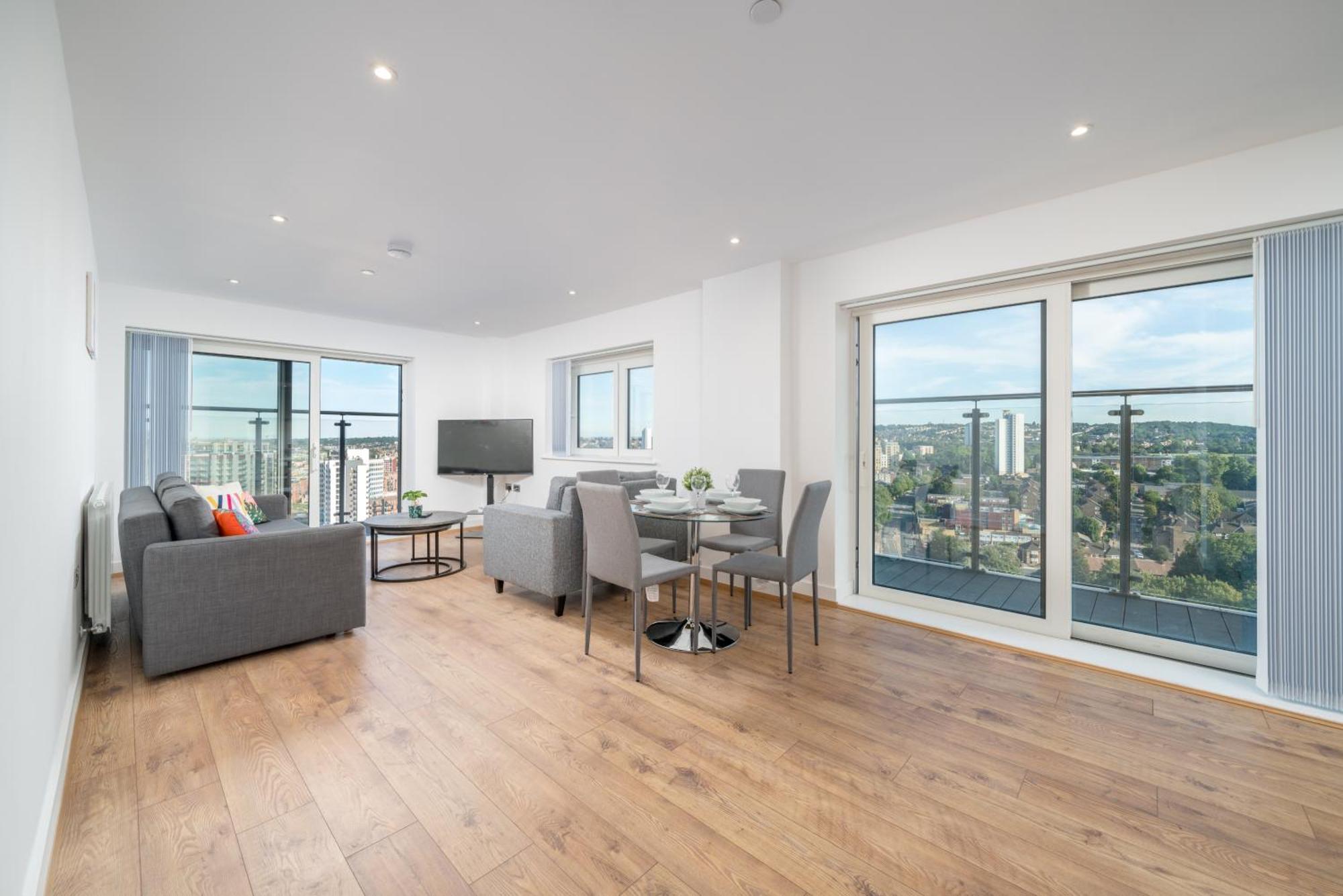 Skyvillion - London River Thames Top Floor Apartments By Woolwich Ferry, Mins To London Excel, O2 Arena , London City Airport With Parking Luaran gambar